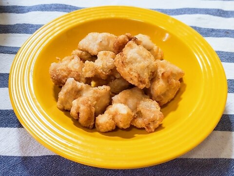 鶏むね肉のあっさり塩から揚げ